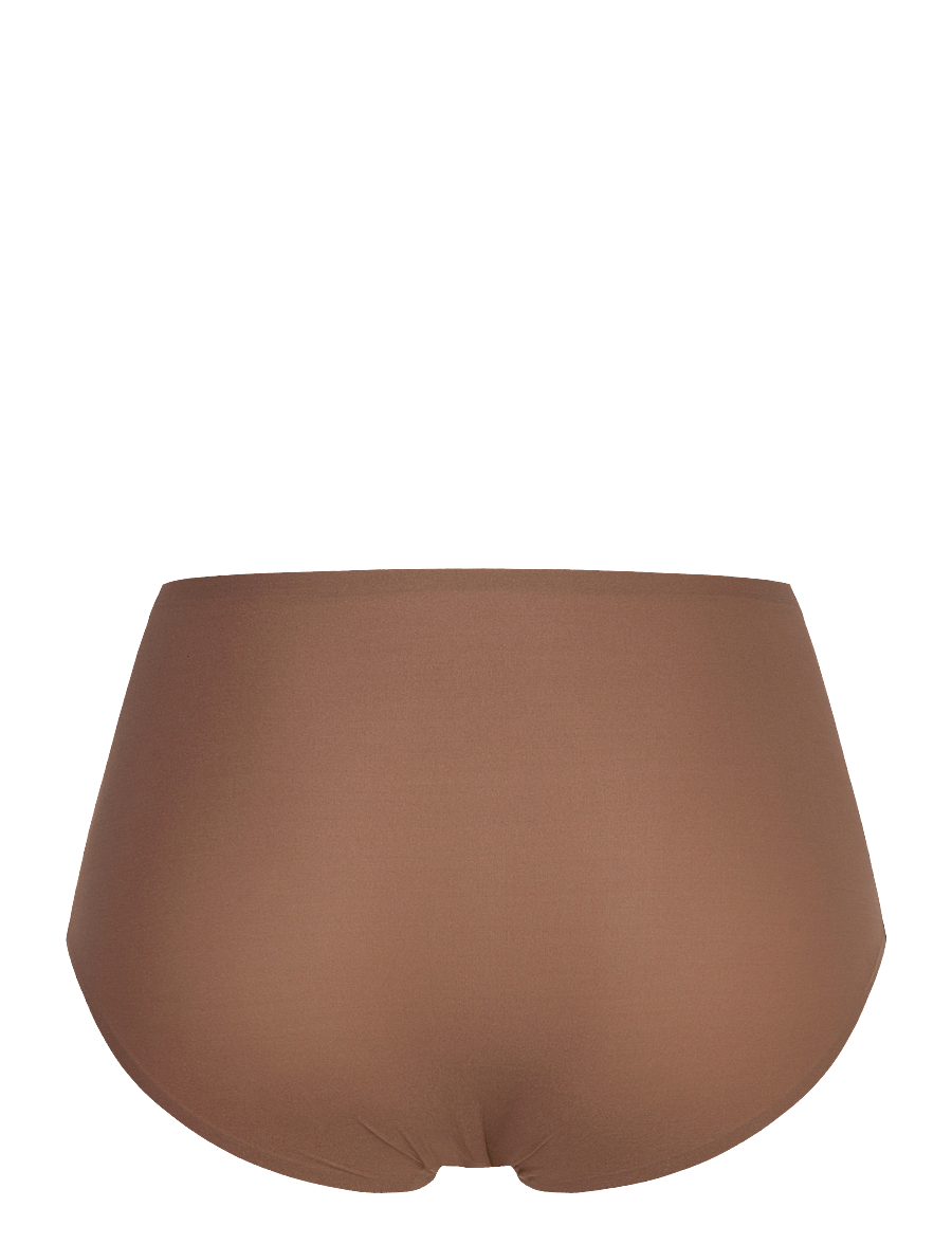 CHANTELLE - Softstretch Highwaisted fullbrief - midi & maxi slips - cocoa - 2