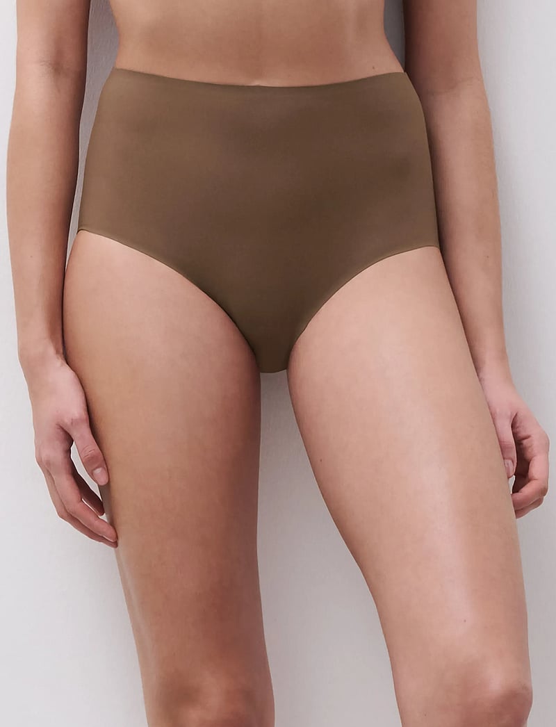 CHANTELLE - Softstretch Highwaisted fullbrief - midi & maxi slips - cocoa - 3