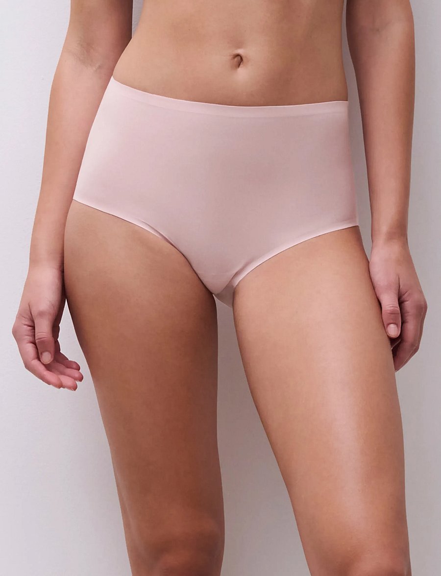 CHANTELLE - Softstretch Highwaisted fullbrief - midi & maxi trosor - nymphea pink - 0