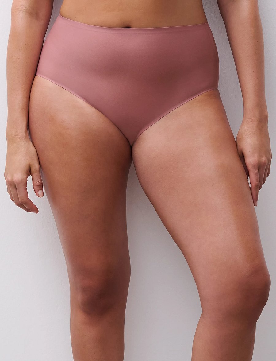 CHANTELLE - Softstretch Highwaisted fullbrief - midi & maxi trosor - rose des bois - 0