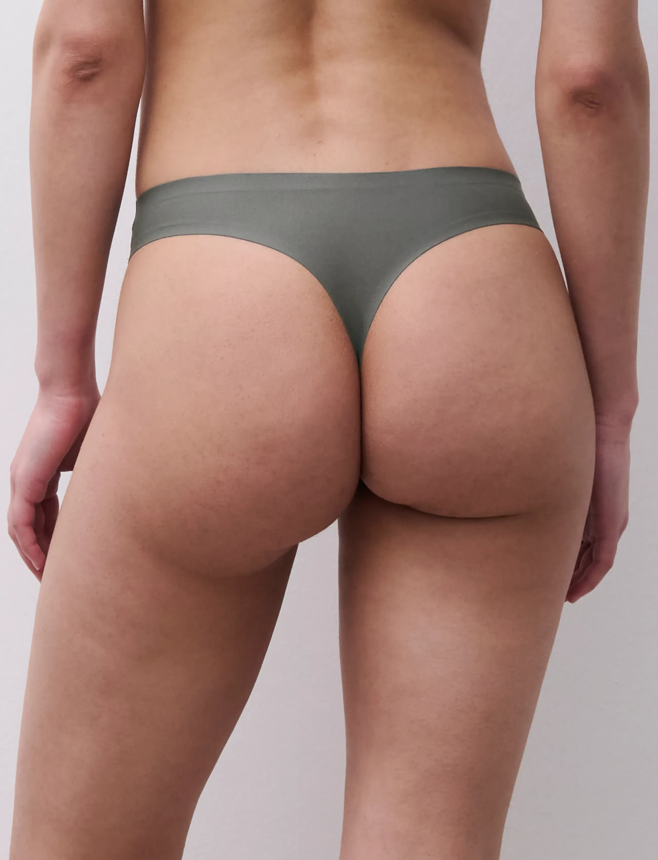 CHANTELLE - Softstretch Thong - tangas - vert argile - 3