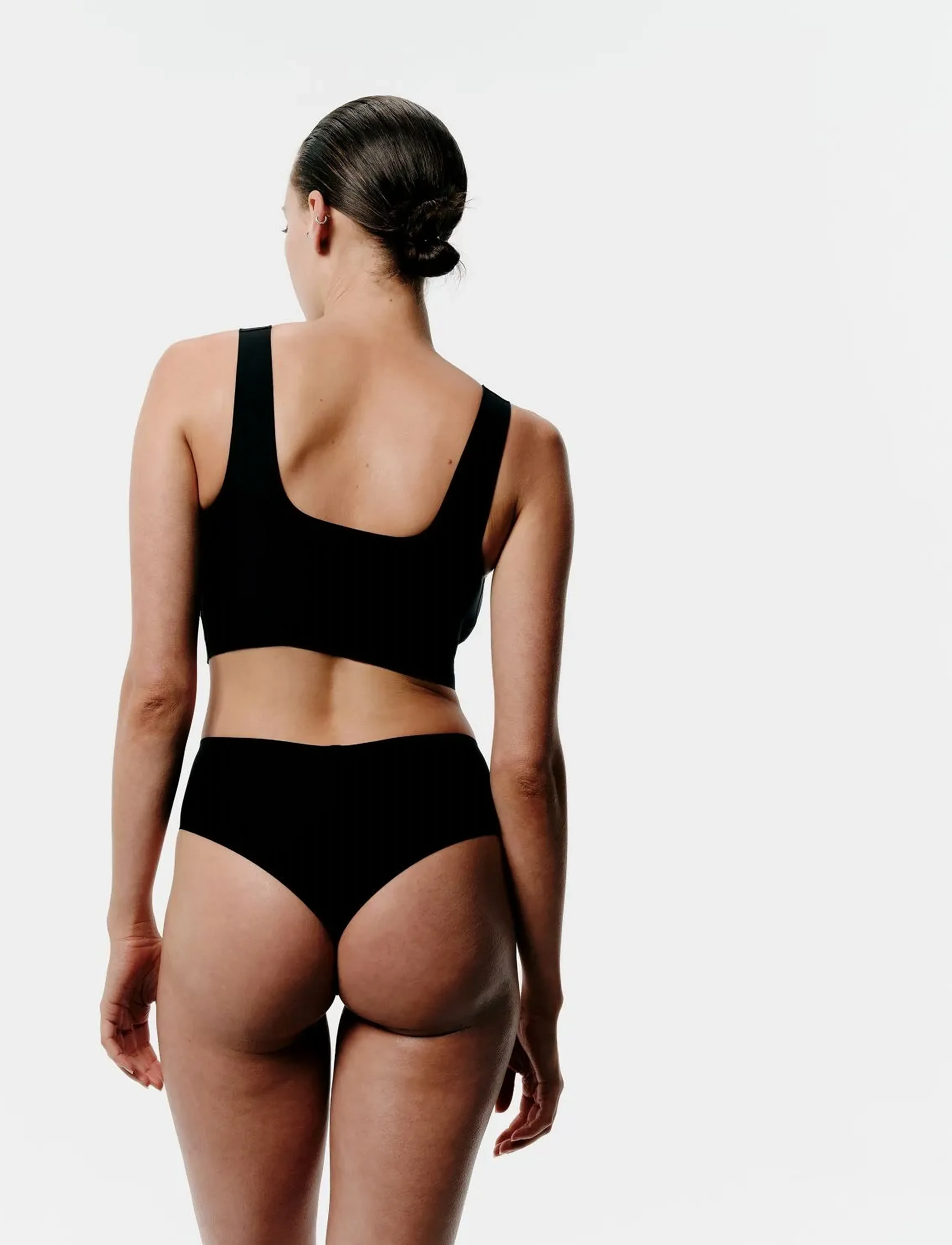 CHANTELLE - SOFTSTRETCH POWER Wirefree top - rinnahoidja - black - 5