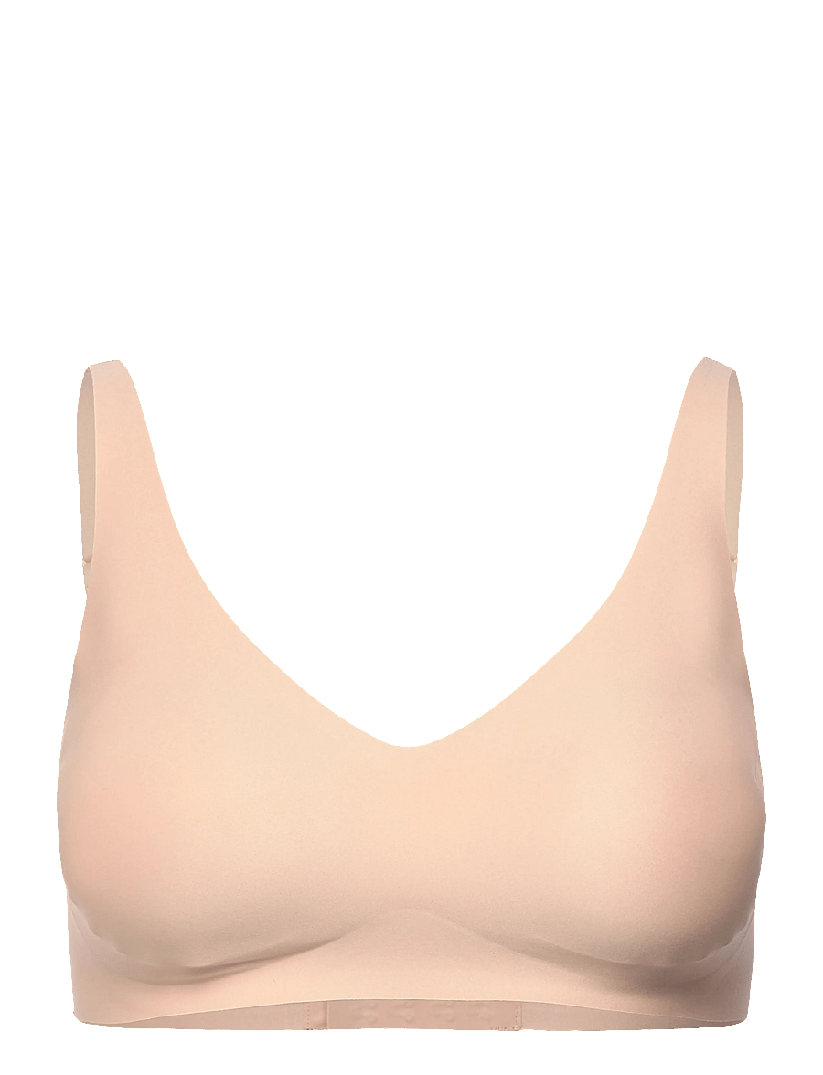 CHANTELLE - Softstretch Power Wirefree top - tugikaarteta rinnahoidjad - golden beige - 1