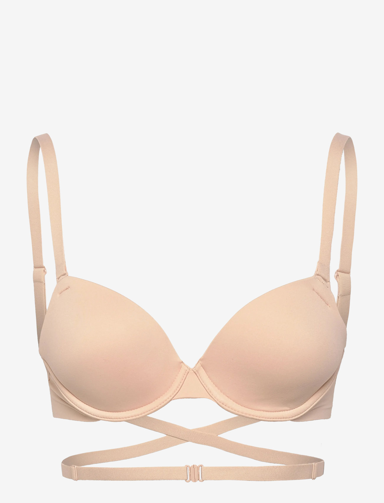 CHANTELLE - OPEN BACK T-shirt bra - t-särkide rinnahoidjad - golden beige - 1