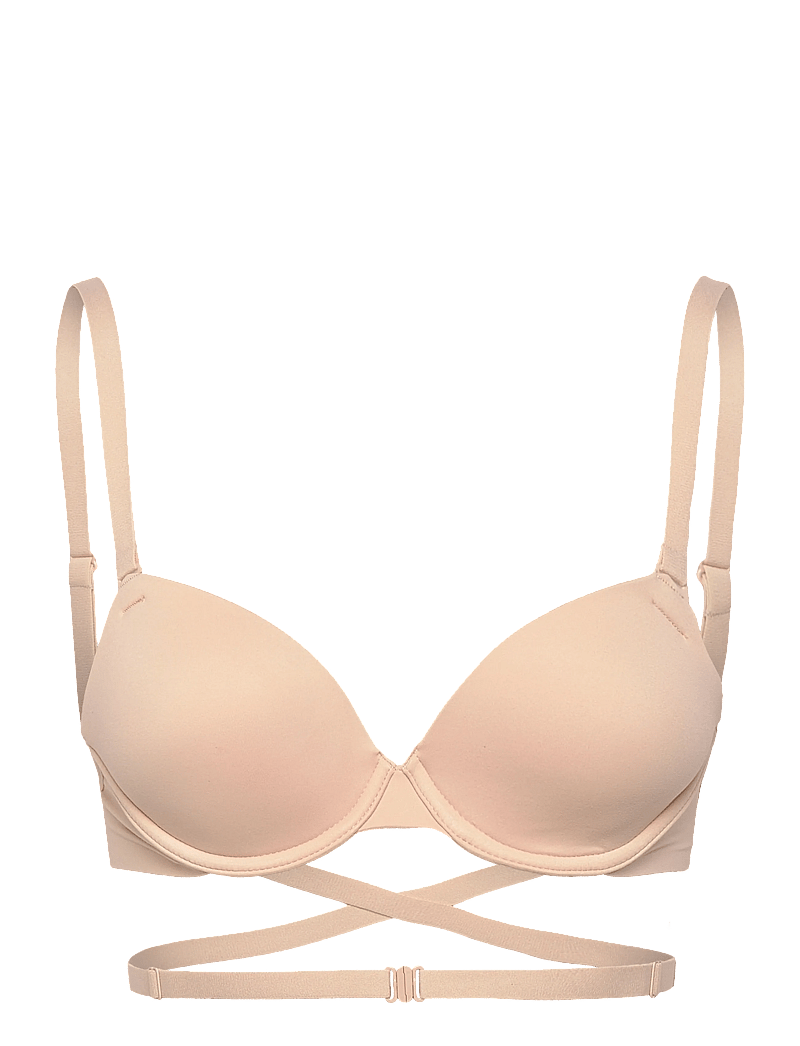 CHANTELLE - OPEN BACK T-shirt bra - t-särkide rinnahoidjad - golden beige - 1