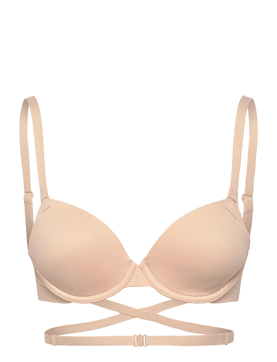 CHANTELLE - OPEN BACK T-shirt bra - t-särkide rinnahoidjad - golden beige - 1