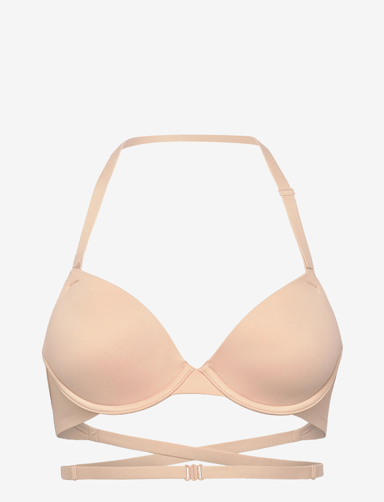 CHANTELLE - OPEN BACK T-shirt bra - t-särkide rinnahoidjad - golden beige - 3