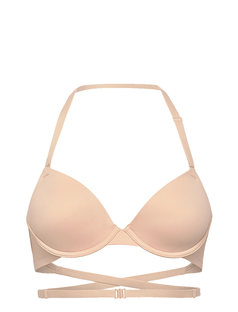 CHANTELLE - OPEN BACK T-shirt bra - t-särkide rinnahoidjad - golden beige - 3
