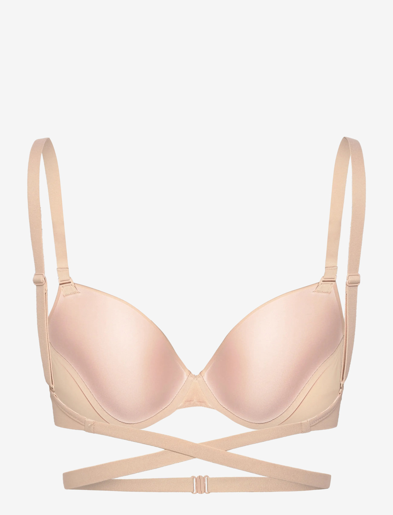 CHANTELLE - OPEN BACK T-shirt bra - t-särkide rinnahoidjad - golden beige - 4