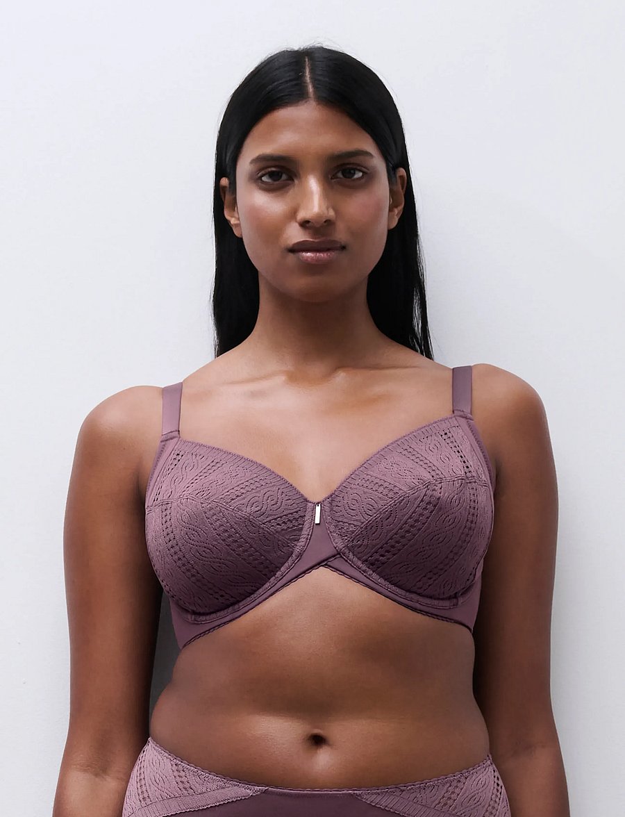 CHANTELLE - Easy Support Very covering underwired bra - wired bras - hyacinth - 0