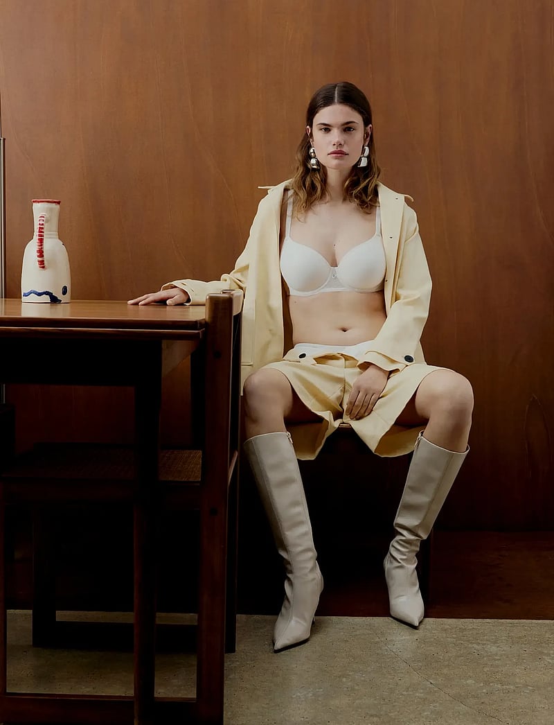 CHANTELLE - Honey Covering memory bra - helkupa bh:ar - talc - 0