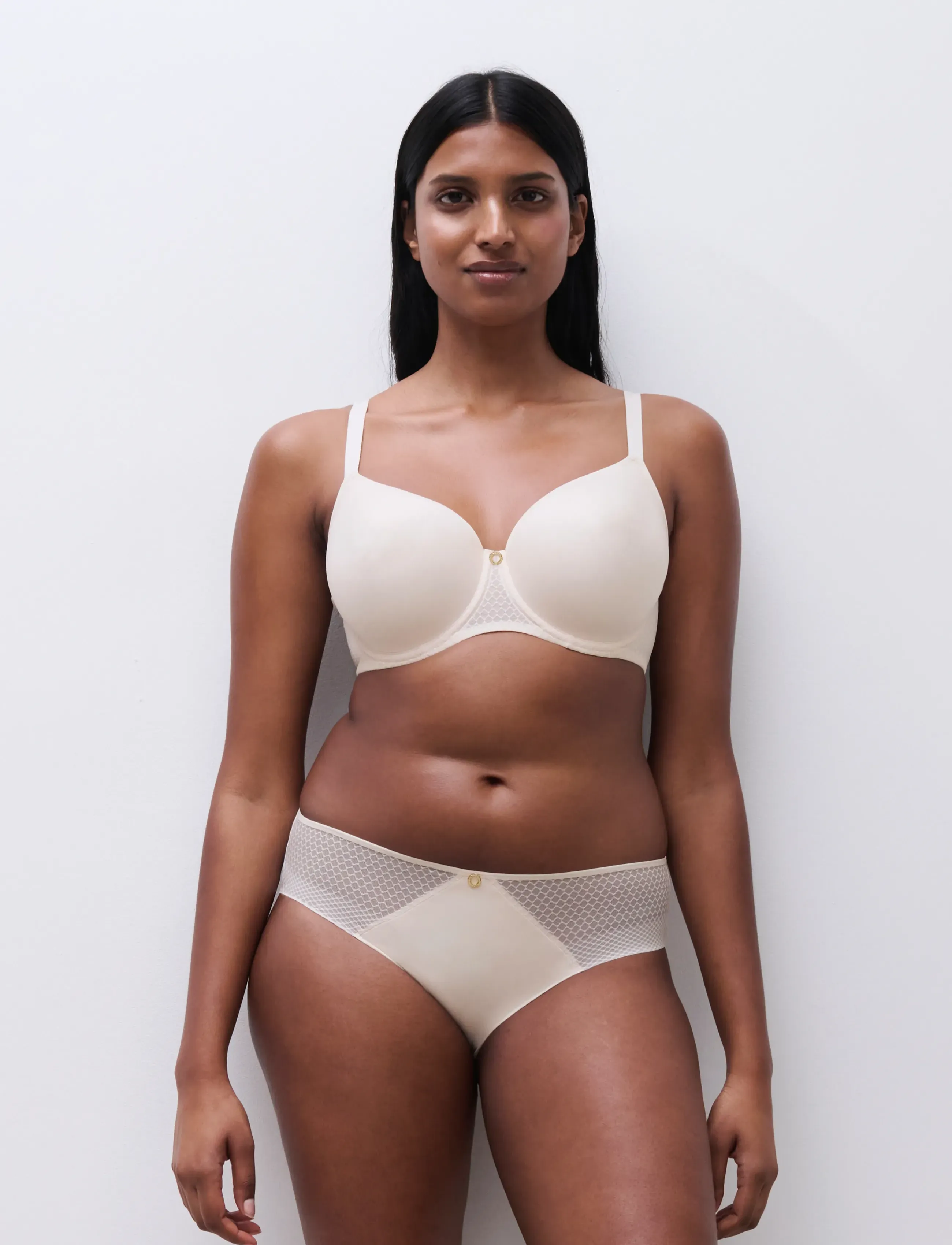 CHANTELLE - Honey Covering memory bra - vollschalen-bh - talc - 2