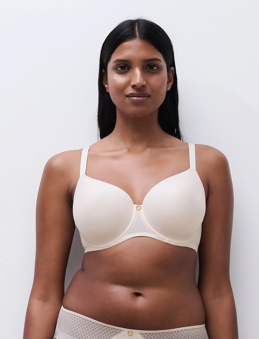 CHANTELLE - Honey Covering memory bra - vollschalen-bh - talc - 4