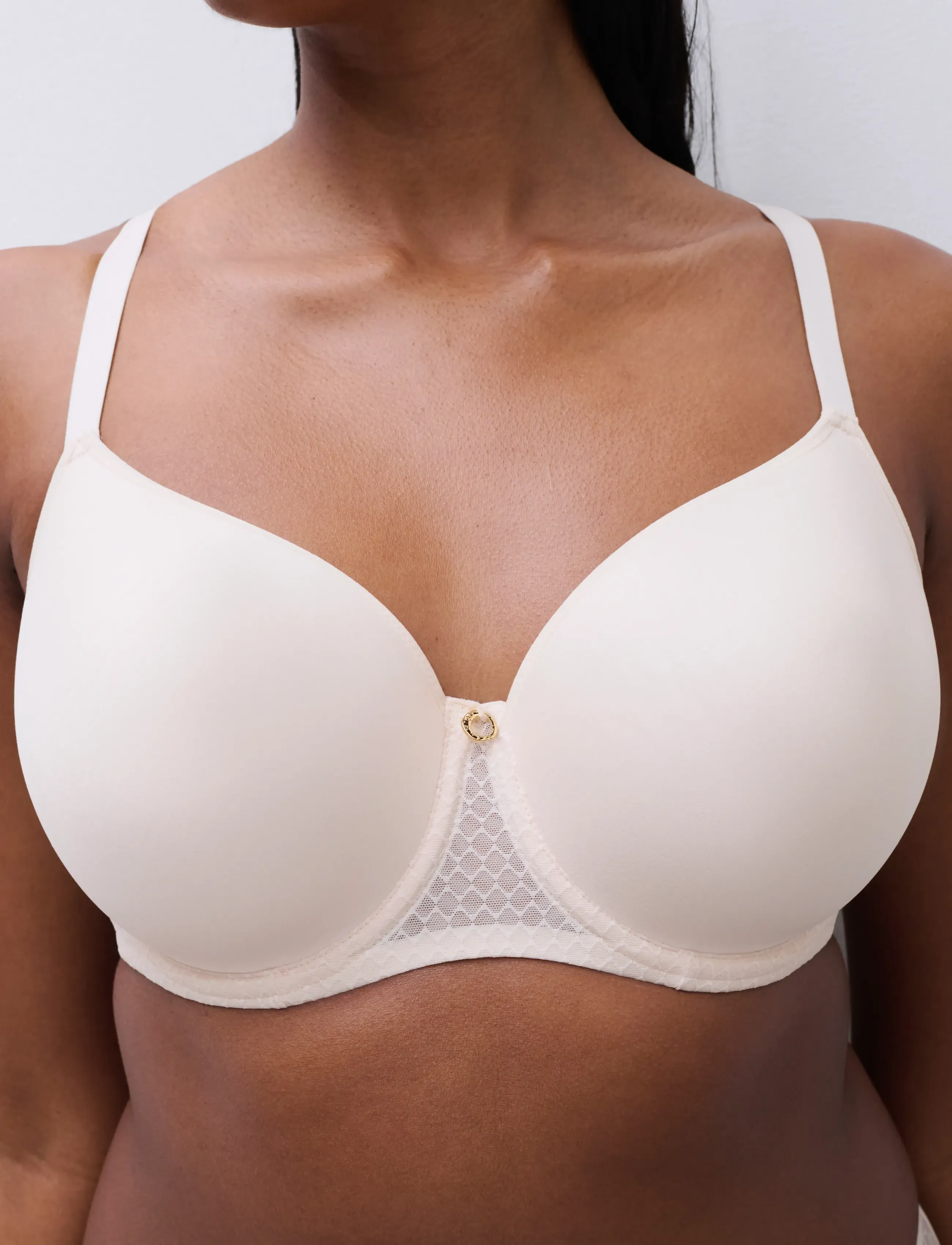 CHANTELLE - Honey Covering memory bra - vollschalen-bh - talc - 5