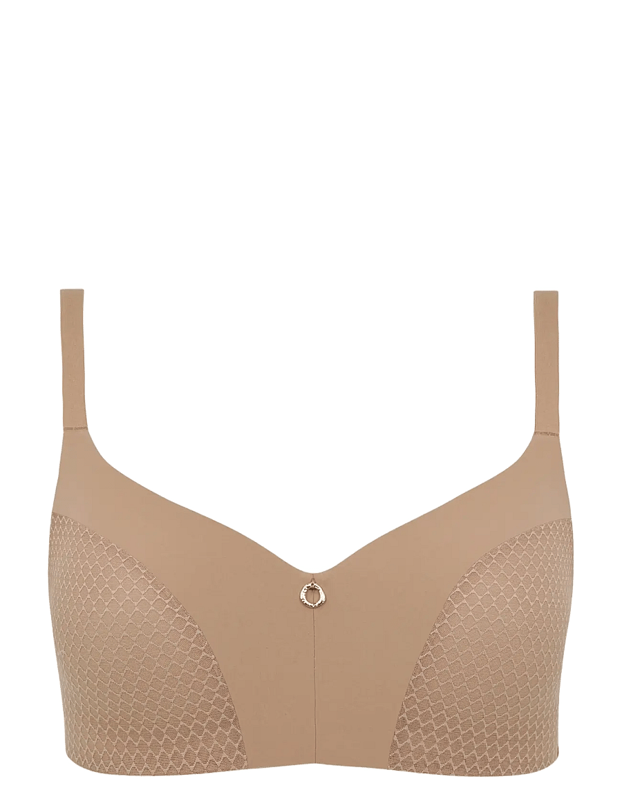 CHANTELLE - Honey Wirefree bra - tugikaarteta rinnahoidjad - coffee latte - 1