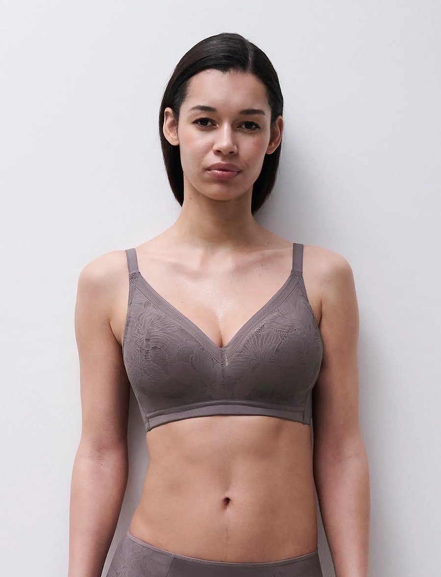CHANTELLE - Osmose Wirefree spacer bra - bügellose bhs - chestnut - 0