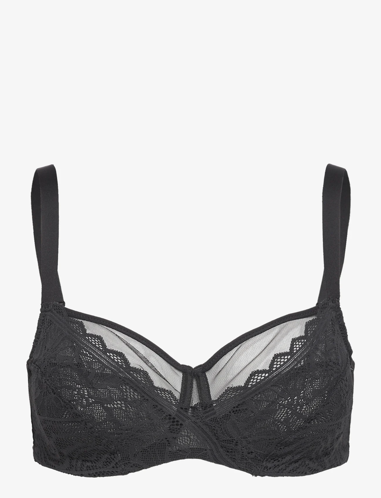 CHANTELLE - Floral Touch Very Covering Underwired bra - helkupa bh:ar - black - 0
