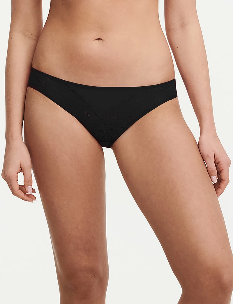 CHANTELLE - Floral Touch Brief - briefs - black - 0