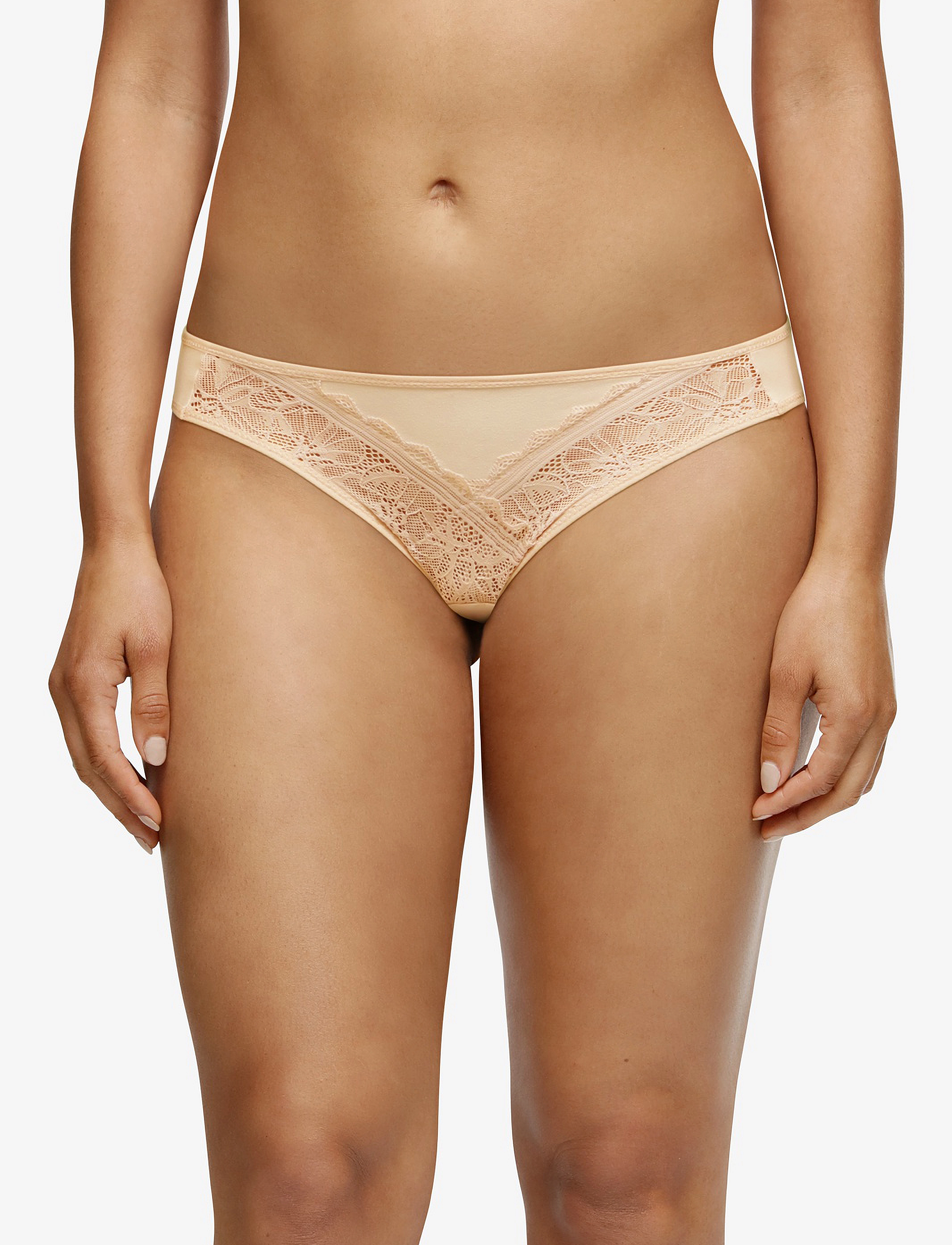 CHANTELLE Floral Touch Brief, 46, Beige, Trusser > Trusser, Dame