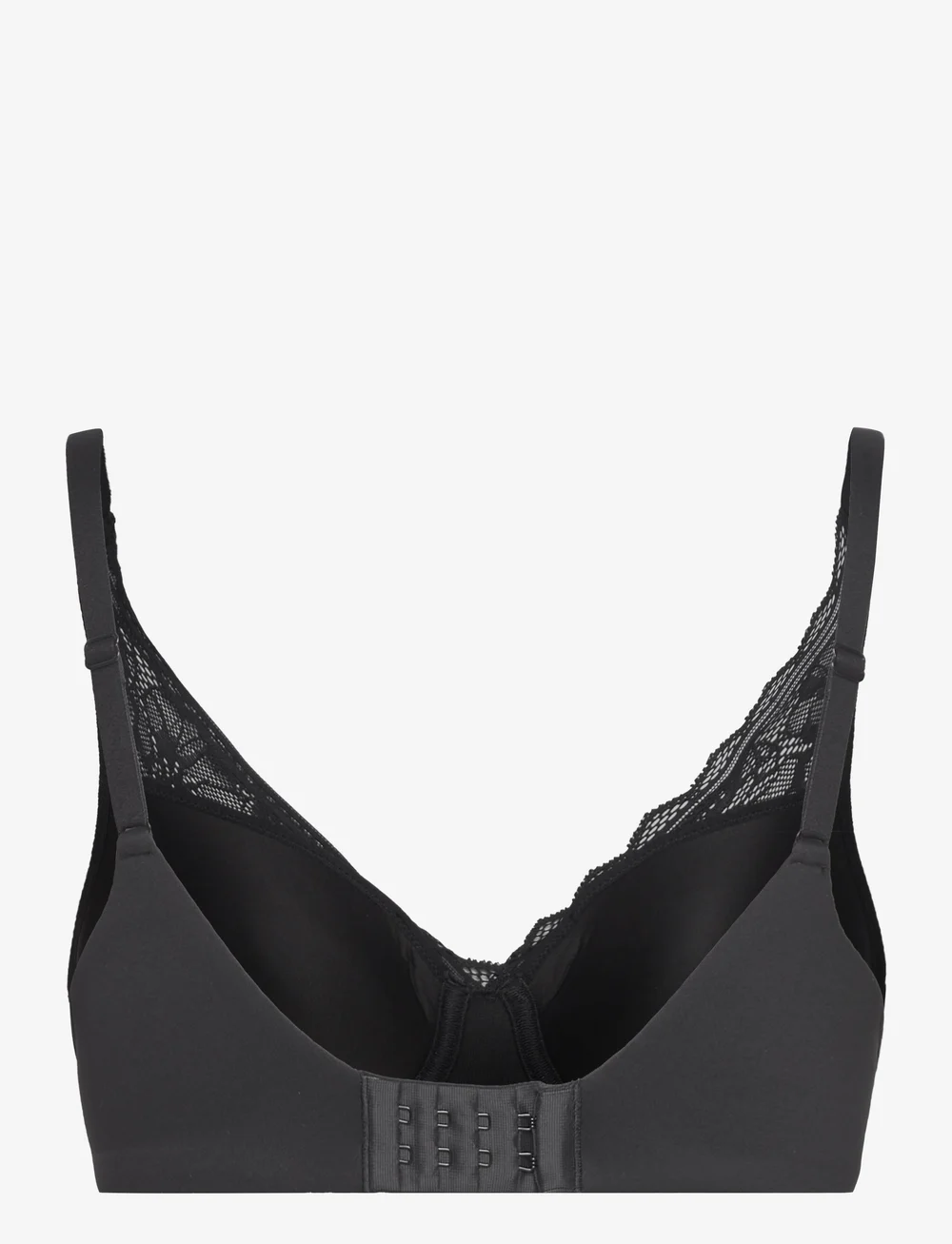 CHANTELLE - Floral Touch Covering Memory T-Shirt Bra - helkupa bh:ar - black - 2