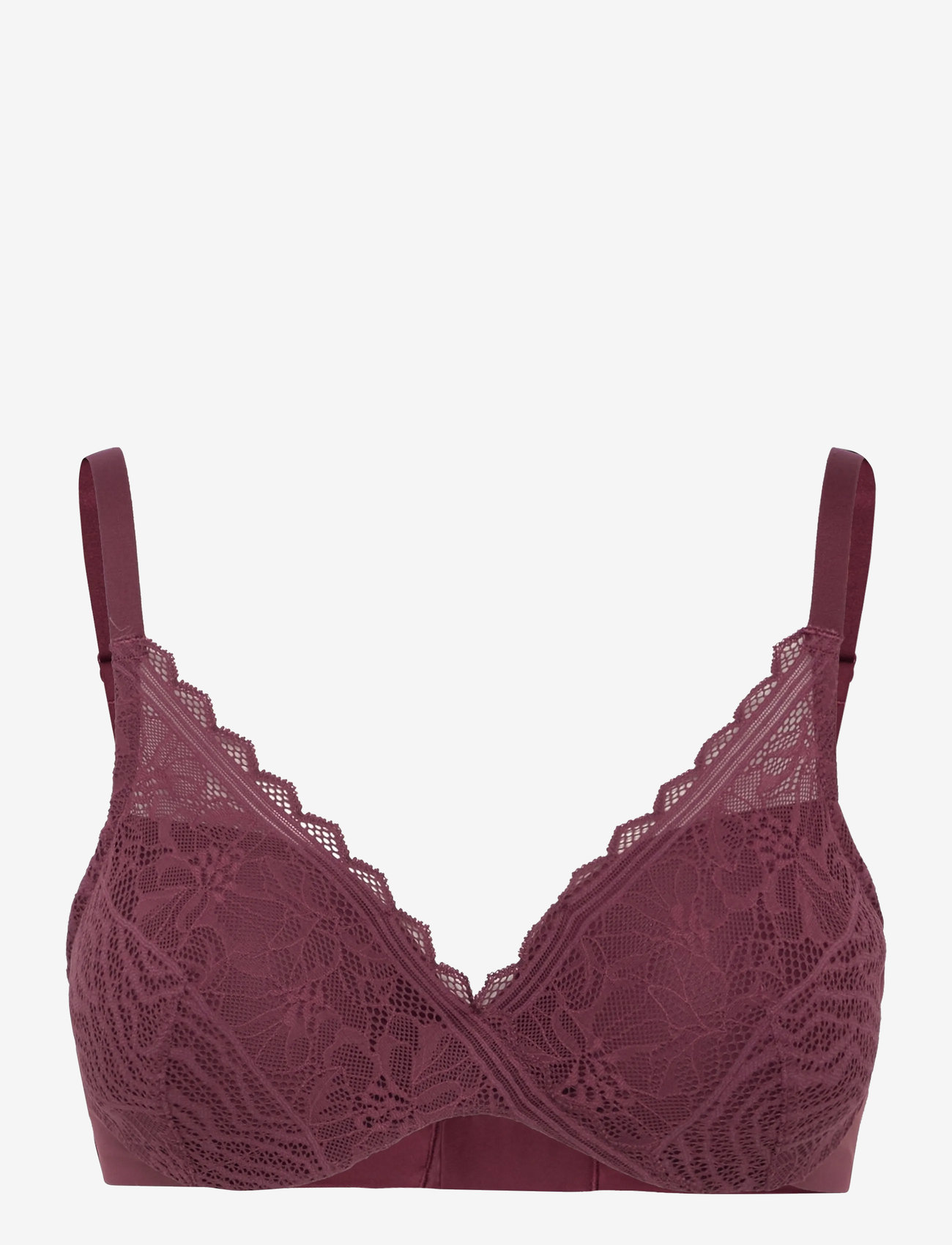 CHANTELLE - FLORAL TOUCH T-shirt covering memory bra - helkupa bh:ar - sienna - 1