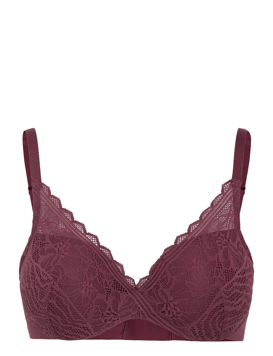 CHANTELLE - Floral Touch Covering Memory T-Shirt Bra - helkupa bh:ar - sienna - 1