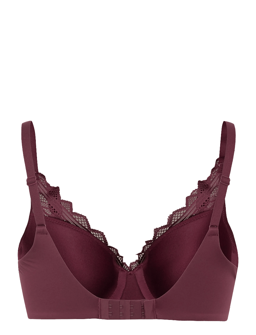 CHANTELLE - Floral Touch Covering Memory T-Shirt Bra - helkupa bh:ar - sienna - 2