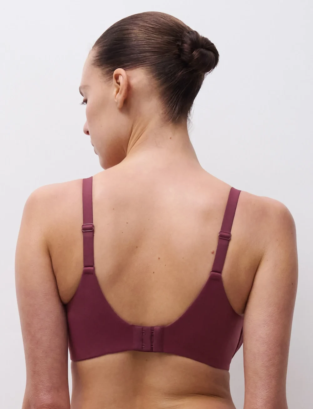 CHANTELLE - Floral Touch Covering Memory T-Shirt Bra - full cup bras - sienna - 4