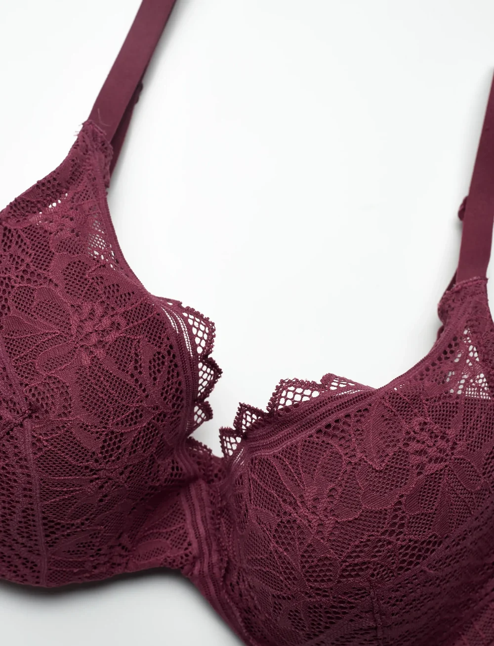 CHANTELLE - Floral Touch Covering Memory T-Shirt Bra - full cup bras - sienna - 5