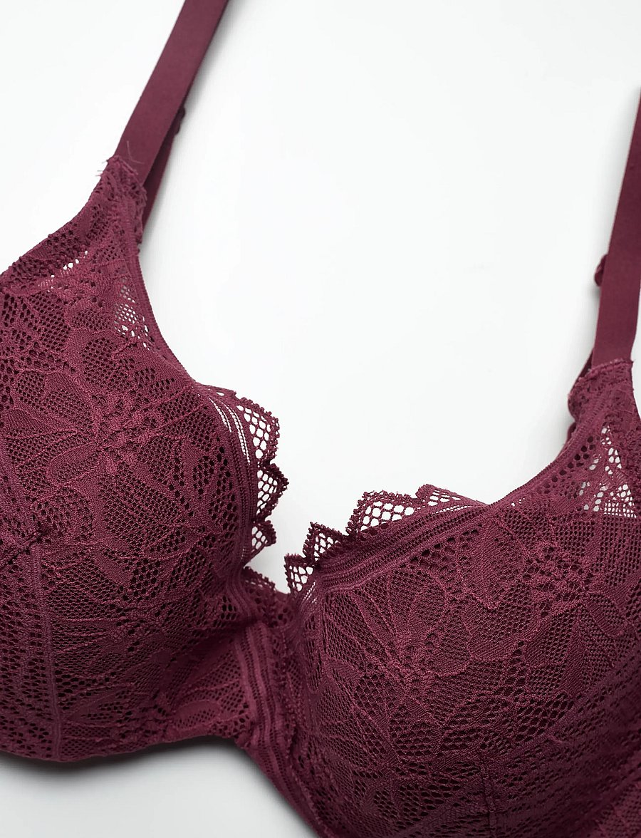 CHANTELLE - Floral Touch Covering Memory T-Shirt Bra - helkupa bh:ar - sienna - 5