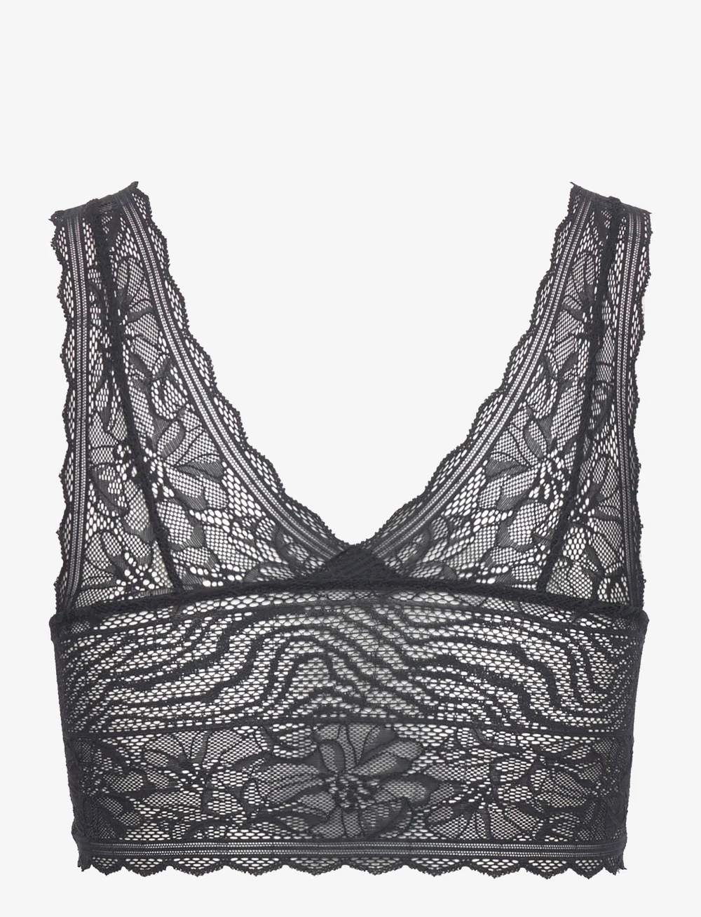 CHANTELLE - Floral Touch Wirefree bra - bh'er uden bøjle - black - 2