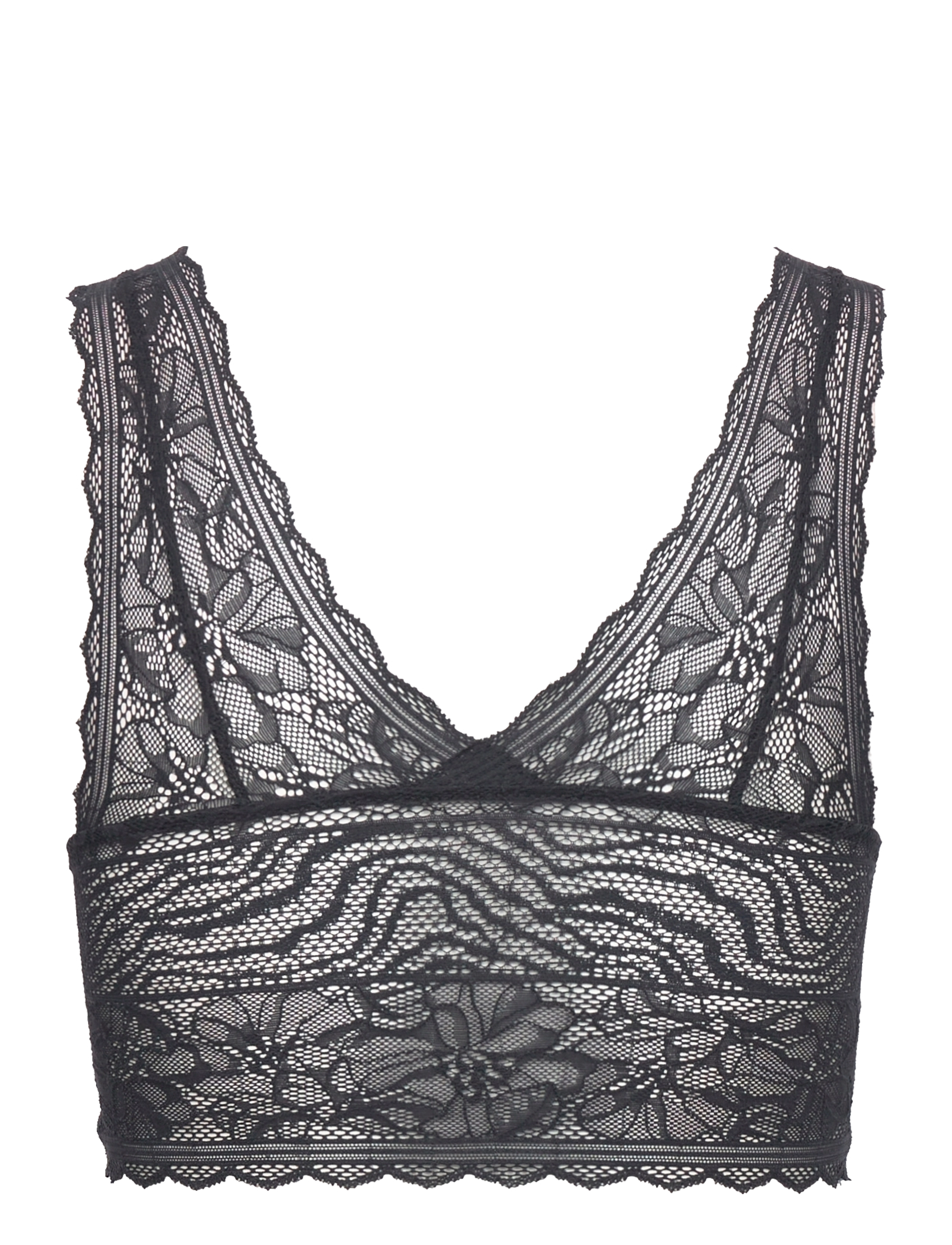 CHANTELLE - Floral Touch Wirefree bra - bügellose bhs - black - 2