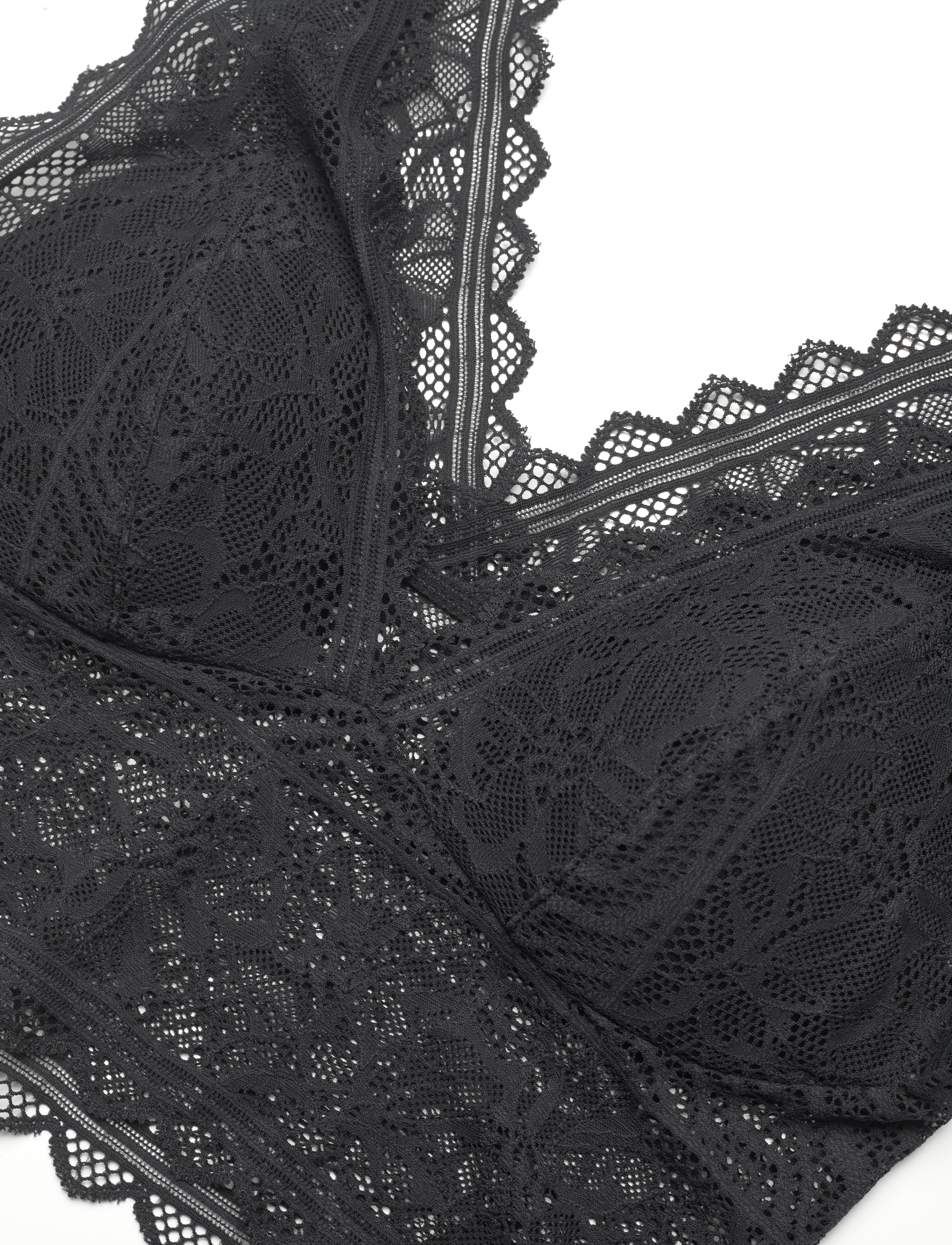 CHANTELLE - Floral Touch Wirefree bra - bügellose bhs - black - 5