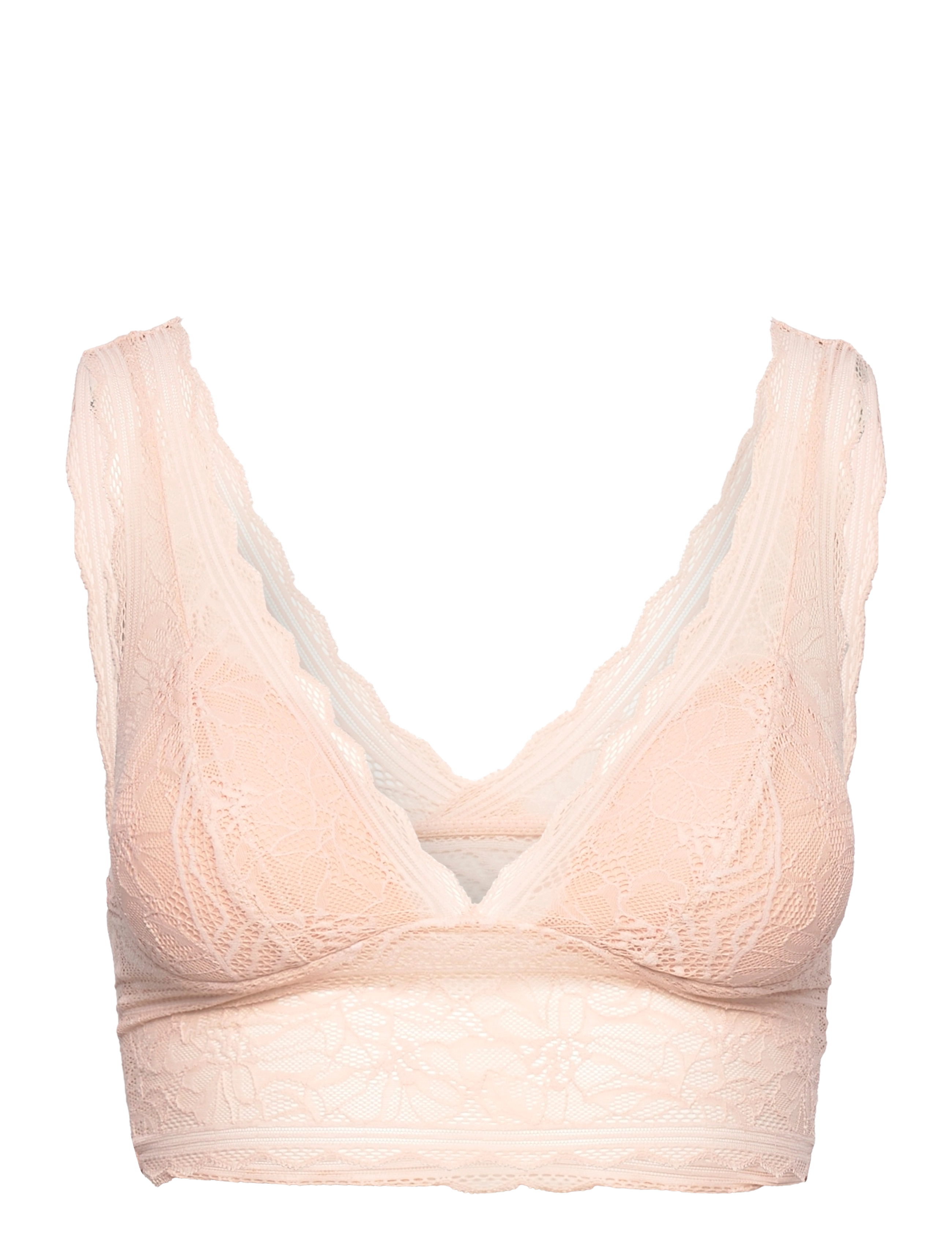 CHANTELLE Floral Touch Wirefree bra - BH'er - GOLDEN BEIGE / pink/rose