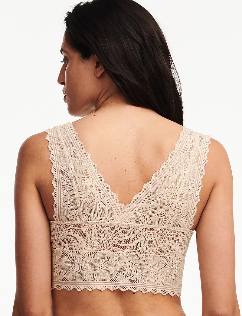 CHANTELLE - Floral Touch Wirefree bra - bügellose bhs - golden beige - 3