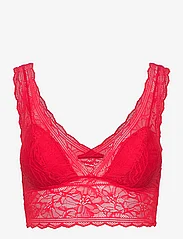 CHANTELLE - Floral Touch Wirefree bra - non wired bras - scarlet - 0