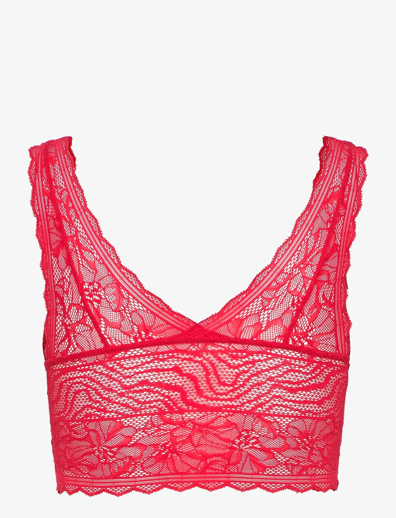 CHANTELLE - Floral Touch Wirefree bra - bh's zonder beugels - scarlet - 1