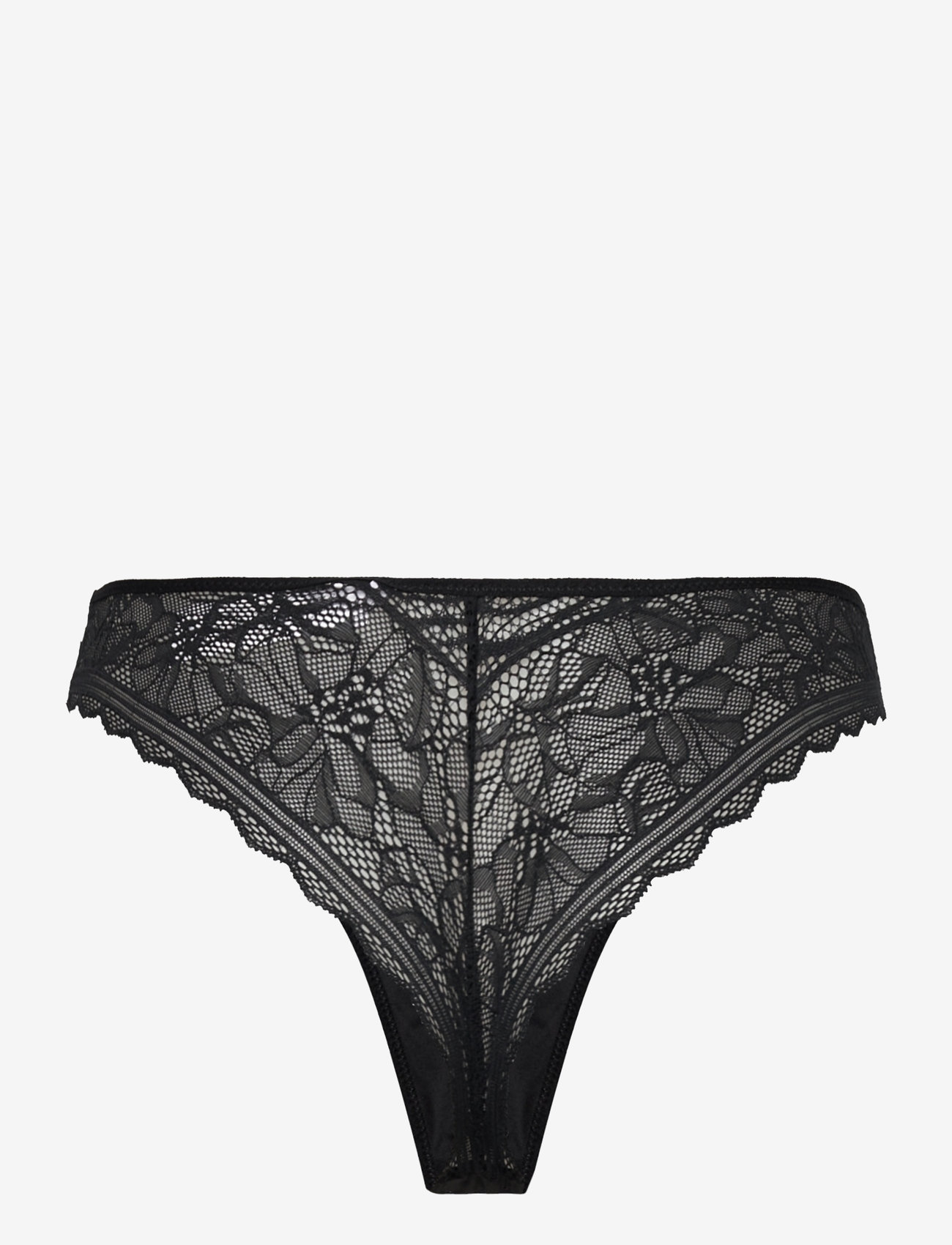 CHANTELLE - Floral Touch Tanga - stringtrosor - black - 2