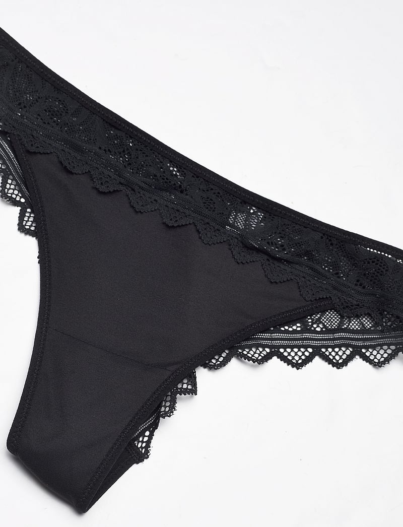 CHANTELLE - Floral Touch Tanga - stringtrosor - black - 5