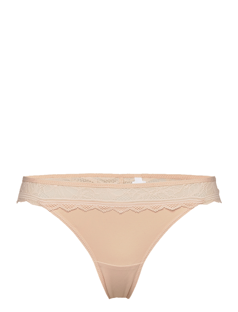 CHANTELLE - Floral Touch Tanga - stringtrosor - golden beige - 1