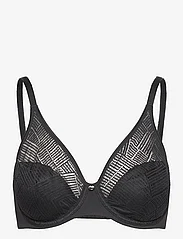 CHANTELLE - Emma Covering Molded Bra - biustonosze full cup - black - 0