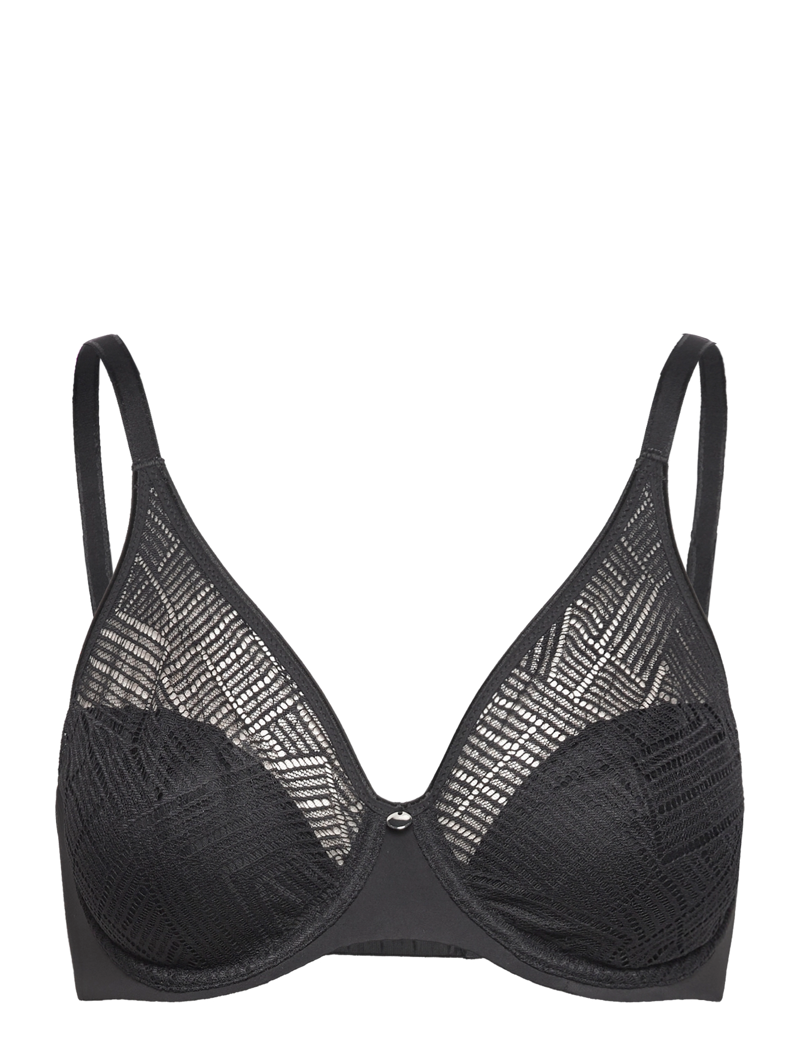 CHANTELLE Emma Covering Molded Bra - BH'er - BLACK / black