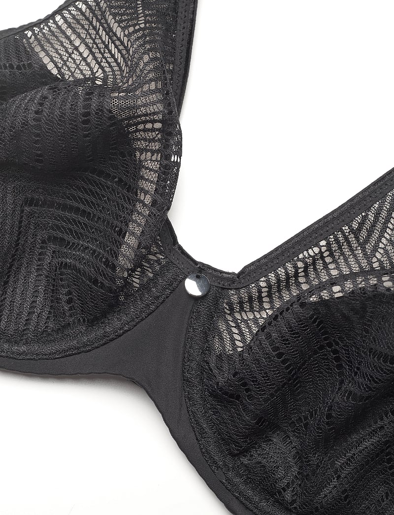 CHANTELLE - Emma Covering Molded Bra - full cup bras - black - 5