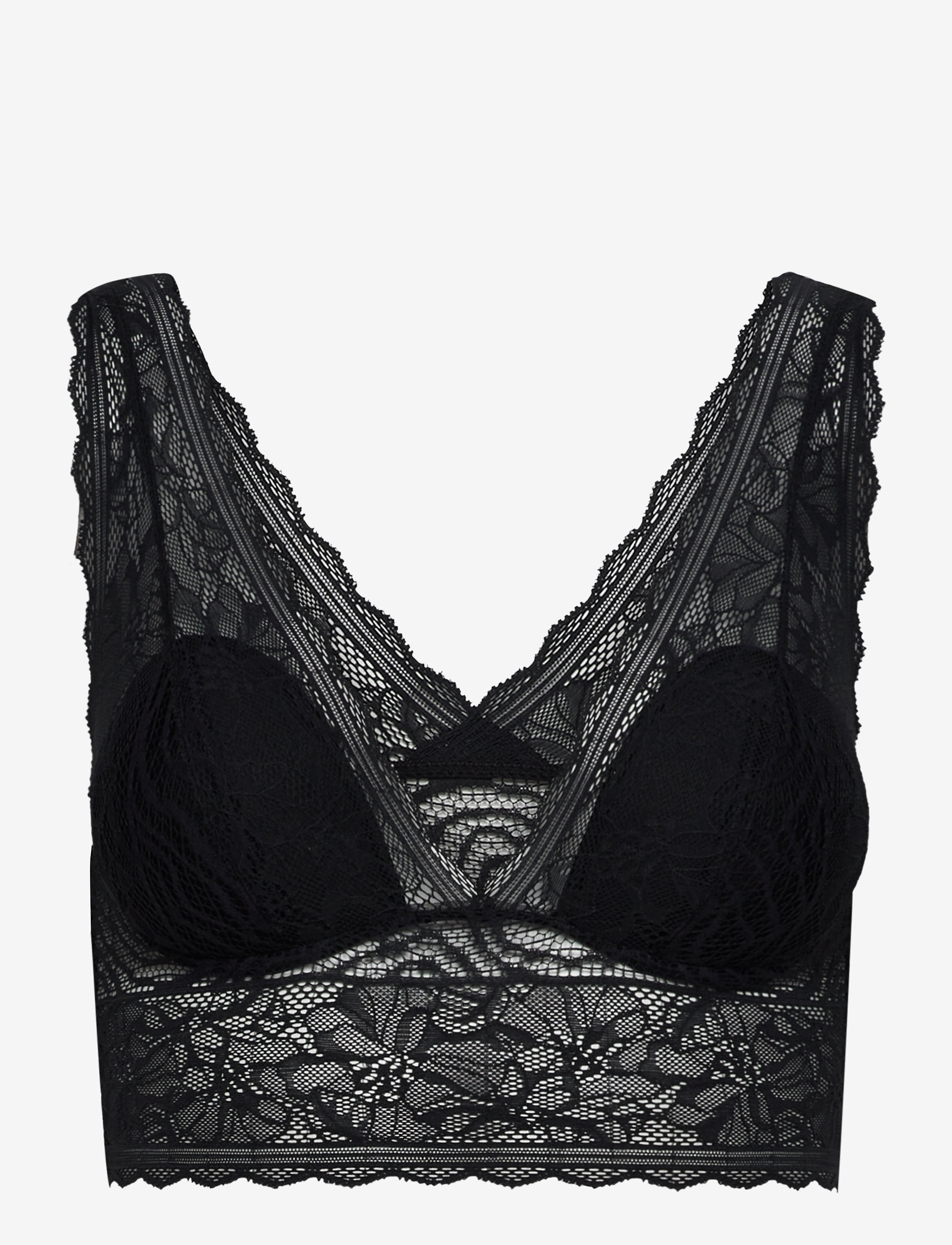 CHANTELLE - Floral Touch Wirefree foam bra - black - 1