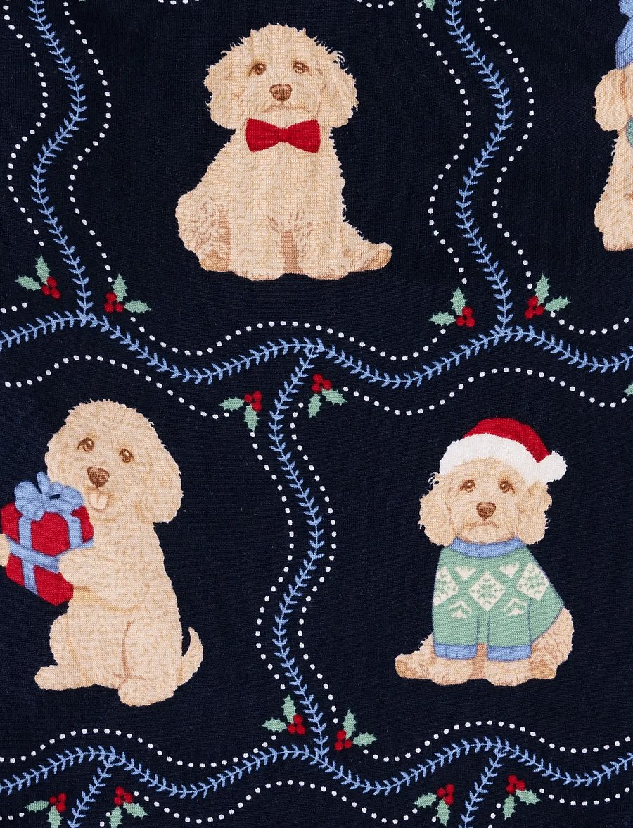 Chelsea Peers - Baby Chip Christmas Sleepsuit - natdragter - navy - 2