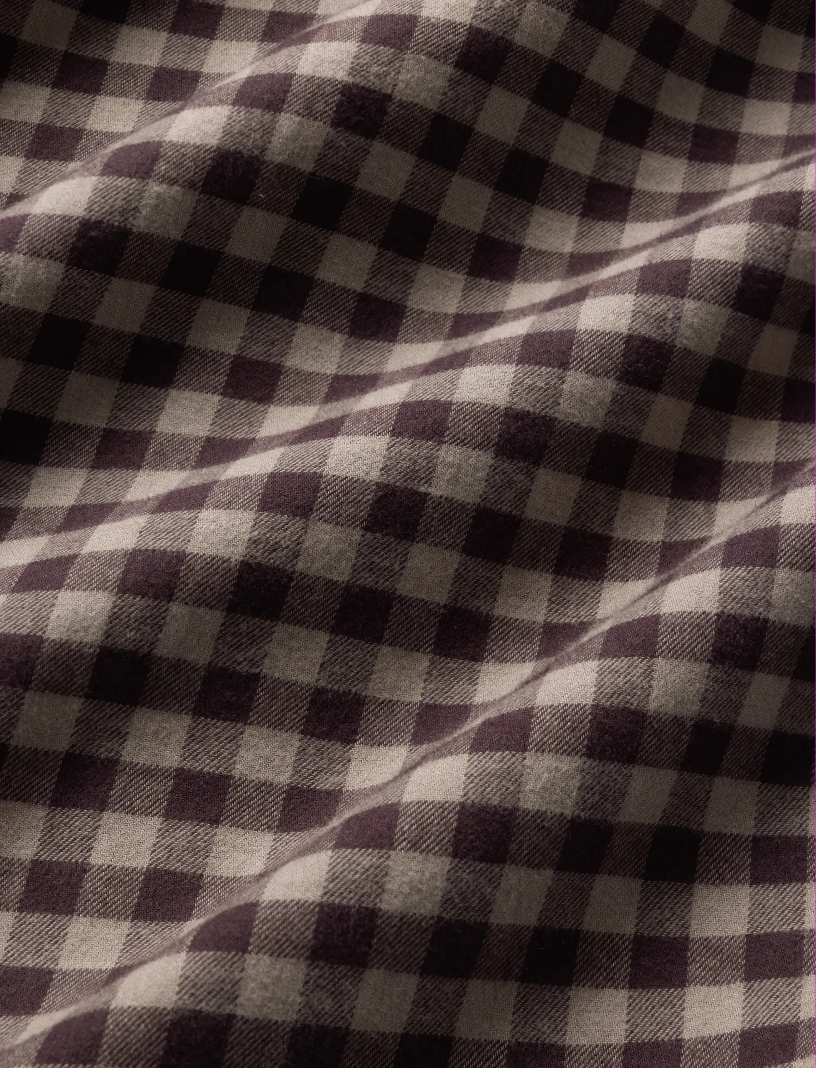 Chelsea Peers - Organic Cotton Gingham Long Pyjama Set - julegaver under 1000kr - burgundy - 5