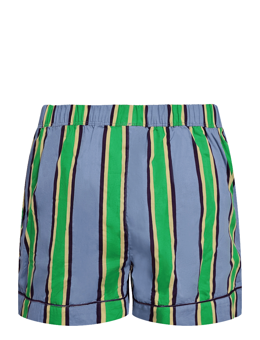 Chelsea Peers - Organic Cotton Jewel Stripe Short Pyjama Set - pidžaamad - multi - 4