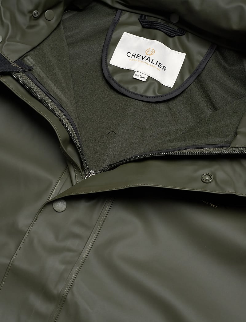 Chevalier - Stratus Rain Jacket - vihmamantlid - dark green - 3