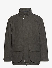 Chevalier - Loden Wool Jacket Men 2.0 - outdoor & rain jackets - dark green melange - 0
