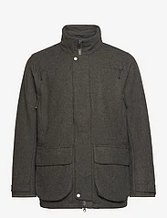 Chevalier - Loden Wool Jacket Men 2.0 - lauko ir nuo lietaus apsaugančios striukės - dark green melange - 0